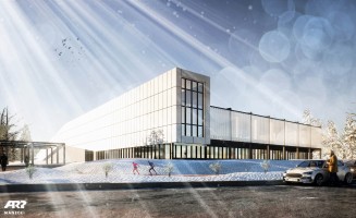 wizualizacje Całoroczne Centrum Sportów Zimowych