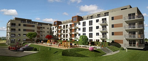 wizualizacje Apartamenty Park Kleciński