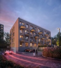 zdjęcie z budowy Punkt Wola