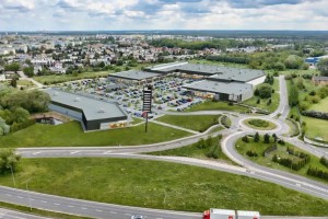 zdjęcie z budowy Park handlowy Nowe Glinki