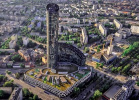 zdjęcie z przebudowy Sky Tower