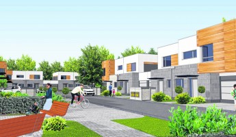 wizualizacje Osiedle domów jednorodzinnych
