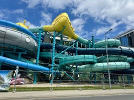 zdjęcie z budowy Aqua Resort