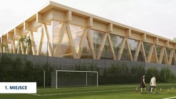 wizualizacje Hala sportowo-widowiskowa Politechniki Gdańskiej
