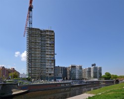 zdjęcie z budowy Browary Wrocławskie