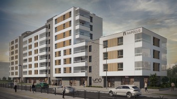 zdjęcie z budowy Uno Bemowo