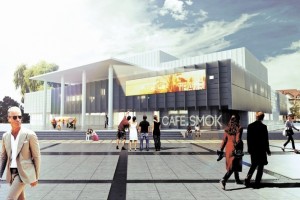 zdjęcie z przebudowy Puławski Ośrodek Kultury "Dom Chemika"