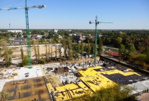 Stan zaawansowania budowy - widok z góry