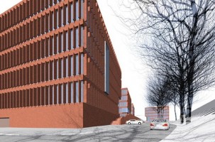 wizualizacje Zespół budynków biurowych Katowice