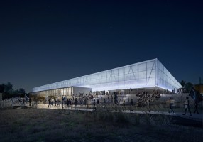 wizualizacje Nowy stadion piłkarski