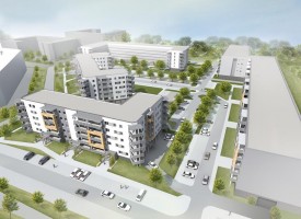 zdjęcie z budowy Osiedle Europejskie