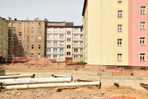 zdjęcie z przebudowy Kwartał 36