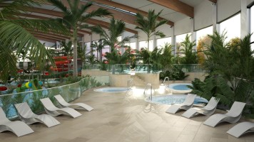zdjęcie z budowy Aquapark Lubin