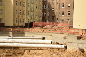 zdjęcie z przebudowy Kwartał 36
