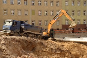 zdjęcie z przebudowy Kwartał 36
