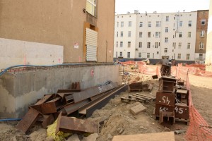 zdjęcie z przebudowy Kwartał 36