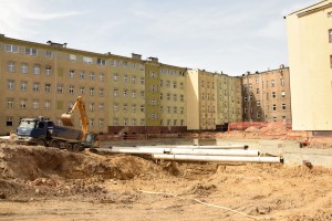 zdjęcie z przebudowy Kwartał 36
