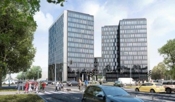 zdjęcie z budowy CZ Office Park