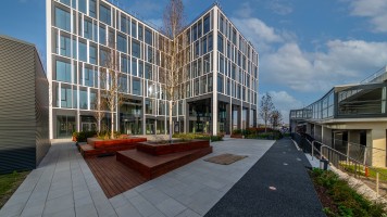 zdjęcie z budowy Airport City Gdańsk