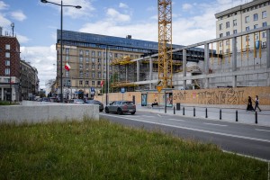 zdjęcie z przebudowy NBP