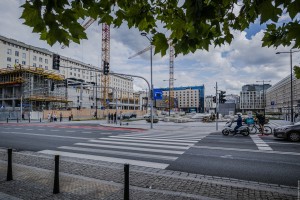 zdjęcie z przebudowy Narodowy Bank Polski