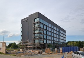 zdjęcie z budowy Hampton by Hilton Wroclaw Airport