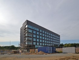 zdjęcie z budowy Hampton by Hilton Wroclaw Airport