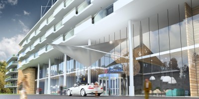 wizualizacje Hilton Garden Inn Kołobrzeg