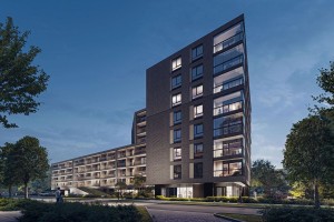 zdjęcie z budowy Nordic Powstańców Śląskich