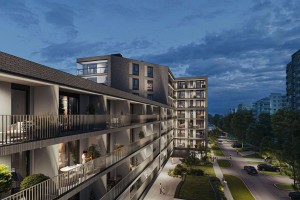 zdjęcie z budowy Nordic Powstańców Śląskich