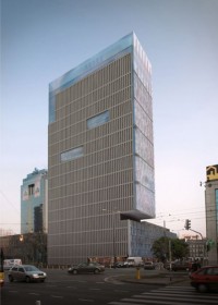 wizualizacje Biurowiec Poczty Polskiej