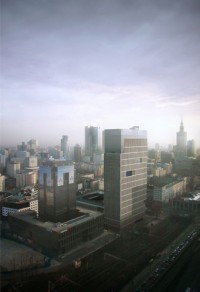 wizualizacje Biurowiec Poczty Polskiej