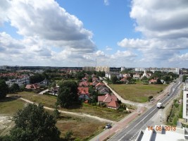 budynek osiągnął wysokość dziesiątego piętra