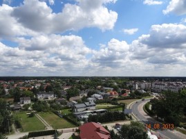 budynek osiągnął wysokość dziesiątego piętra