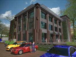 wizualizacje Biurowiec City Invest