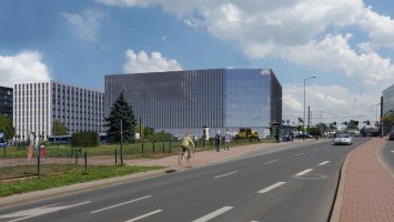 zdjęcie z budowy Tischnera Green Park