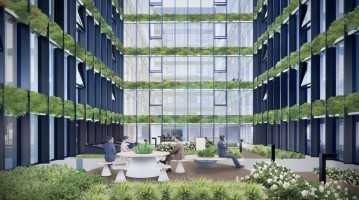 zdjęcie z budowy Tischnera Green Park