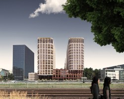 wizualizacje Twin Towers