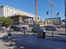 zdjęcie z przebudowy Narodowy Bank Polski