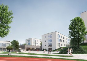 zdjęcie Zespół oświatowy wraz terenami sportowymi