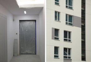 Zakończenie stanu surowego zamkniętego - Budynki 1 i 2