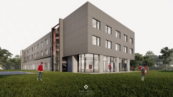 zdjęcie z budowy Szkoła Mistrzostwa Sportowego Resovia
