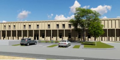 zdjęcie z budowy Gminny Ośrodek Zdrowia