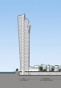 wizualizacje Landmark Group Tower