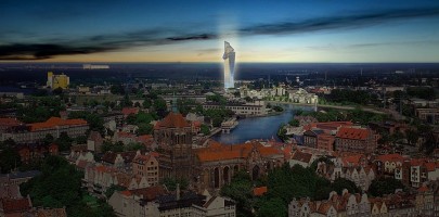 wizualizacje Landmark Group Tower