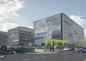 wizualizacje Stegny Business Center