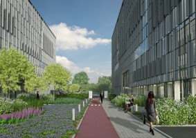 wizualizacje Stegny Business Center