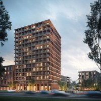 zdjęcie z budowy Młyny Mogilska