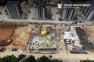 zdjęcie z budowy Dzielnica Trust