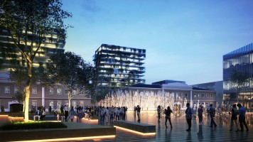 wizualizacje Warszawa Modlin Smart City